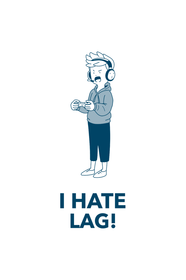 Unisex I Hate lag! T-shirt