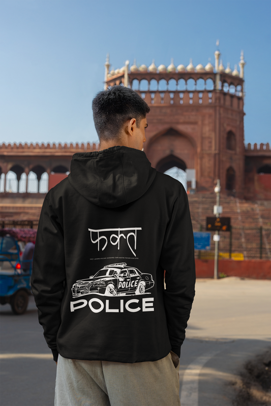 Phakta Police Zipped Hoodie (B)