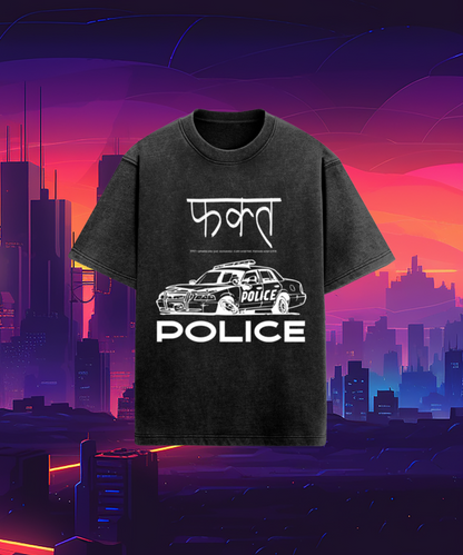 Phakta Police Acidwash T-Shirt